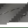 Mexen Velar плъзгаща се душ кабина 100 x 70 cm, графит, gun gray полиран - 871-100-070-41-66