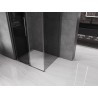 Mexen Velar плъзгаща се душ кабина 140 x 90 см, графит, полиран пистолетно сиво