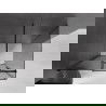 Mexen Velar плъзгаща се душ кабина 150 x 100 cm, графит, черна - 871-150-100-41-70