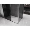 Mexen Velar плъзгаща се душ кабина 140 x 75 см, графит, черна - 871-140-075-41-70
