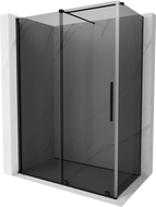 Mexen Velar плъзгаща се душ кабина 150 x 70 см, графит, черна - 871-150-070-41-70
