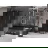 Mexen Velar душевая кабина раздвижная 90 x 85 см, графит, черный - 871-090-085-41-70