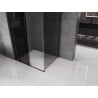Mexen Velar плъзгаща се душ кабина 90x110 cm, графит, черна - 871-090-110-41-70
