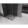 Mexen Velar плъзгаща се душ кабина 90x110 cm, графит, черна - 871-090-110-41-70