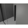 Mexen Velar плъзгаща се душ кабина 90x110 cm, графит, черна - 871-090-110-41-70