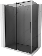 Mexen Velar плъзгаща се душ кабина 150 x 80 см, графит, gun metal - 871-150-080-41-95