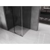 Mexen Velar плъзгаща се душ кабина 110 х 80 см, графит, gun metal - 871-110-080-41-95