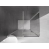 Mexen Velar разтегателна душ кабина 120 x 90 см, графит, четкан никел