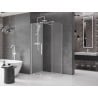 Mexen Velar плъзгаща се душ кабина 100 x 85 cm, матирано, бяло - 871-100-085-31-20
