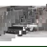 Mexen Velar плъзгаща се душ кабина 140 x 70 см, матирано стъкло, бяла - 871-140-070-31-20