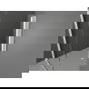 Mexen Velar плъзгаща се душ кабина 130 x 70 cm, матирано, бяло - 871-130-070-31-20