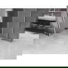 Mexen Velar плъзгаща се душ кабина 140 x 100 cm, скреж, бяла - 871-140-100-31-20