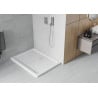 Mexen Flat правоъгълна душка 80 x 70 см, бяла, сифона хром - 40107080