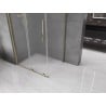 Mexen Velar плъзгаща се душ кабина 100 x 110 см, матирано стъкло, златисто - 871-100-110-31-50
