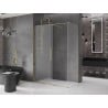 Mexen Velar плъзгаща се душ кабина 150 х 90 cm, матиран, златна - 871-150-090-31-50