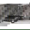 Mexen Velar плъзгаща се душ кабина 160 x 90 см, замъглено, златно - 871-160-090-31-50