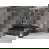 Mexen Velar плъзгаща се душ кабина 130 x 70 см, матирано стъкло, златисто четкано - 871-130-070-31-55