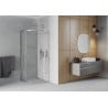 Mexen Rio кръгова душ кабина 90 x 90 см, прозрачна, хром - 863-090-090-01-00