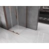 Mexen Velar плъзгаща душ кабина 120 x 120 см, мат, розово злато - 871-120-120-31-60