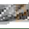 Мексен Рио душ кабина полукръгла 90 x 90 см, графит, хром - 863-090-090-01-40