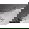Mexen Velar плъзгаща душ кабина 130 x 80 cm, матирано, розово злато - 871-130-080-31-60