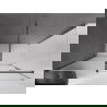 Mexen Velar плъзгаща душ кабина 130 x 75 cm, замръзнал, матиран сив дърво - 871-130-075-31-66