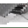 Mexen Velar плъзгаща се душ кабина 140 x 80 cm, матирано стъкло, четка Gun gray - 871-140-080-31-66