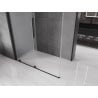 Mexen Velar плъзгаща се душ кабина 130 x 75 см, матирана, черна - 871-130-075-31-70