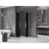 Mexen Velar Duo плъзгаща се душ кабина 80 x 80 см, графит, хром - 871-080-080-42-01