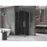Mexen Velar Duo плъзгаща се душ кабина 100 x 90 cm, графит, хром - 871-100-090-42-01