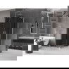 Mexen Velar Duo плъзгаща се душ кабина 100 x 100 см, графит, хром - 871-100-100-42-01