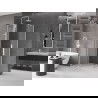 Mexen Velar Duo плъзгаща се душ кабина 90 x 90 см, матирано, бяло - 871-090-090-32-20