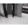 Mexen Velar Duo плъзгаща се душ кабина 100 x 100 см, графит, бяла - 871-100-100-42-20