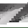 Mexen Velar плъзгаща се душкабина 110 x 110 cm, матирано, gun metal - 871-110-110-31-95