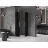 Mexen Velar Duo плъзгаща се душ кабина 100 x 100 см, графит, злато - 871-100-100-42-50