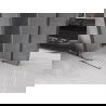 Mexen Velar плъзгаща се душ кабина 140 x 90 см, матирано стъкло, gun metal - 871-140-090-31-95
