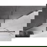 Mexen Velar плъзгаща душ кабина 140 x 80 cm, матиран, gun metal - 871-140-080-31-95