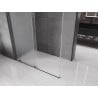 Mexen Velar плъзгаща се душ кабина 160 x 90 cm, мраз, gun metal - 871-160-090-31-95