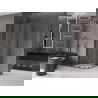 Mexen Velar Duo плъзгаща се душ кабина 90 x 90 см, прозрачна, метален цвят - 871-090-090-02-95