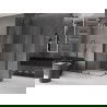 Mexen Velar Duo раздвижна душ кабина 100 x 90 cm, прозрачна, gun metal - 871-100-090-02-95