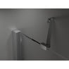 Mexen Velar Duo плъзгаща се душ кабина 100 х 90 см, графит, gun metal - 871-100-090-42-95