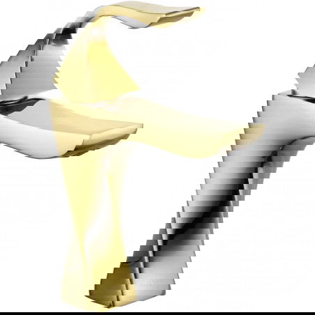 Mexen Estrella батерия за умивалник, златна - 72300-50