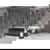 Mexen Velar Duo плъзгаща се душ кабина 90 х 90 см, прозрачна, матов никел - 871-090-090-02-97