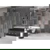 Mexen Velar Duo плъзгаща се душ кабина 90 x 80 см, прозрачна, матиран никел - 871-090-080-02-97