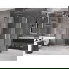 Mexen Velar Duo плъзгаща се душкабина 100 x 90 cm, матирано стъкло, четкан никел - 871-100-090-32-97