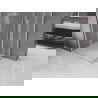 Mexen Velar Duo плъзгаща се душ кабина 90 x 80 cm, матирано стъкло, четкан никел - 871-090-080-32-97