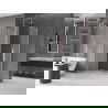 Mexen Velar Duo плъзгаща се душ кабина 100 x 100 cm, матирано, четка никел - 871-100-100-32-97