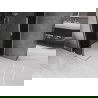 Mexen Velar Duo плъзгаща се душ кабина 80 x 80 см, графит, четка никел - 871-080-080-42-97