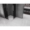 Mexen Velar Душ кабина Duo плъзгаща се 80 x 80 см, графит, четкан никел