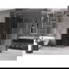 Mexen Velar Duo душ кабина плъзгаща 90 x 90 см, графит, полиран никел - 871-090-090-42-97